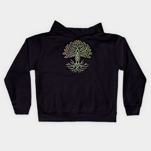 The celtic living tree Kids Hoodie